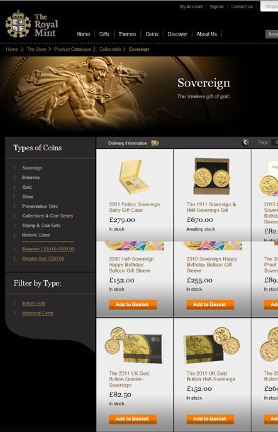 Gold Sovereigns Actually Start at £269